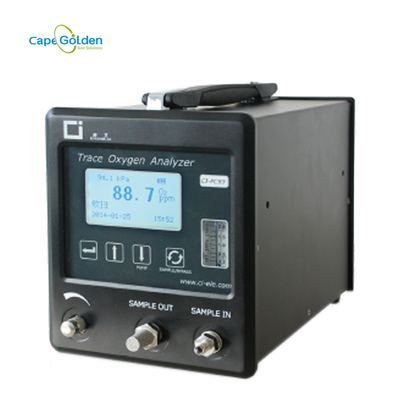 CI-PC93 tragbarer Trace Oxygen Analyzer 150~300ml/Min 80% Hafen relativer Feuchtigkeit RS232