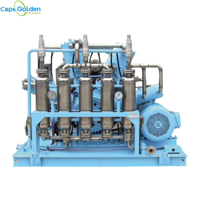 Ölfreier austauschender Sauerstoff-Kompressor-Betriebsniederdruck