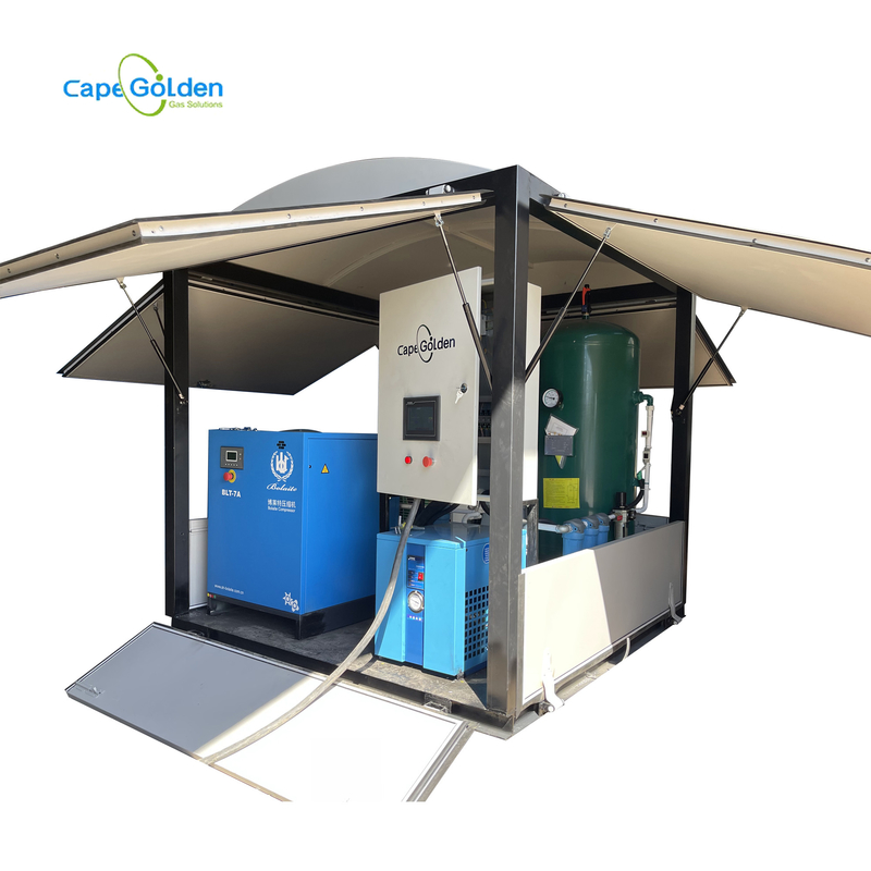 Sauerstoff-Betriebsbehälter-Sauerstoff-Generator 20kw 95% mobiler für Krankenhaus