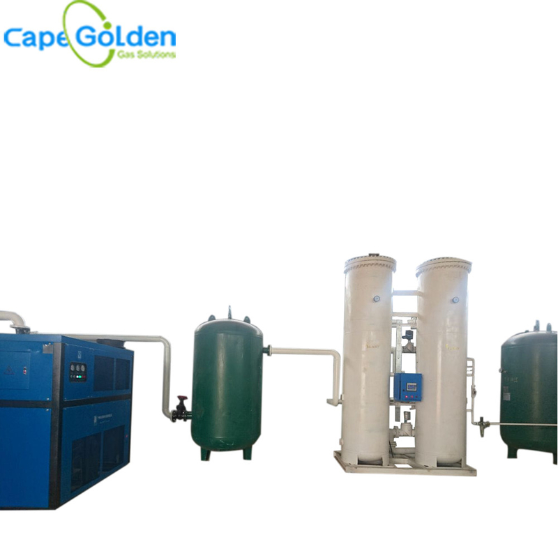 Sauerstoff-Generator PSA-System 20Nm3/H 51KW der Reinheits-90~99% industrielles