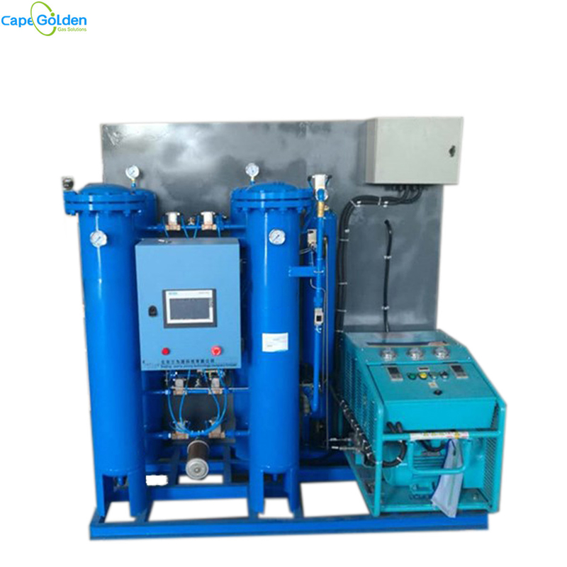 4 Türme PSA-Sauerstoff-Maschinen-industrieller Sauerstoff-Generator 5Nm3/H für Aquakultur