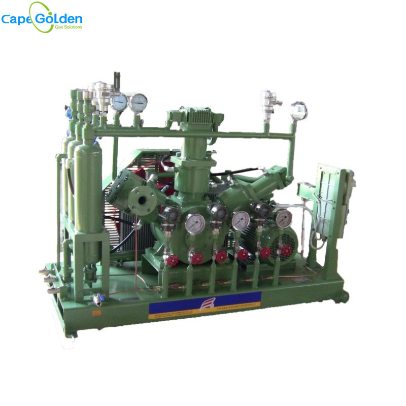 Wasserkühlungs-Wasserstoff-Zylinder-füllender Industriegas-Luftkompressor 40Nm3/H