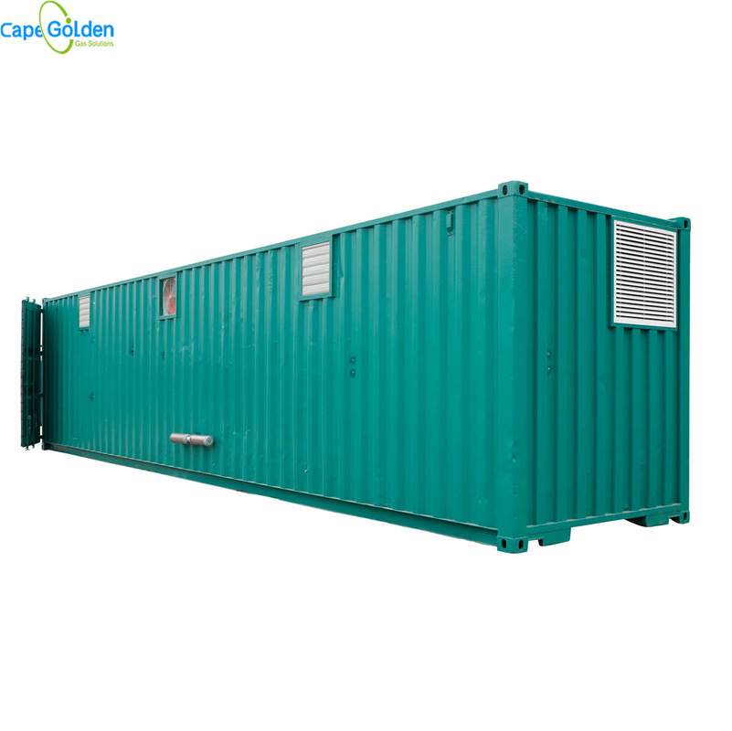 93% 95% mobiler containerisierter Sauerstoff-Generator 200Bar der Sauerstoff-Anlagen10cbm/hr