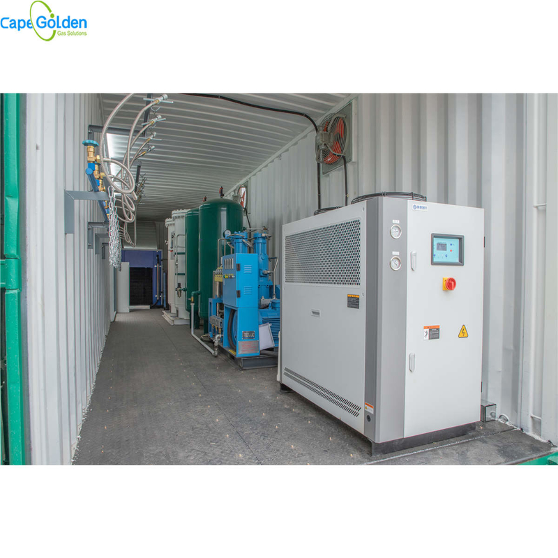 Sauerstoff-Generator-containerisierte Sauerstoff-Produktions-Anlage 93% 95% CER-ISO PSA