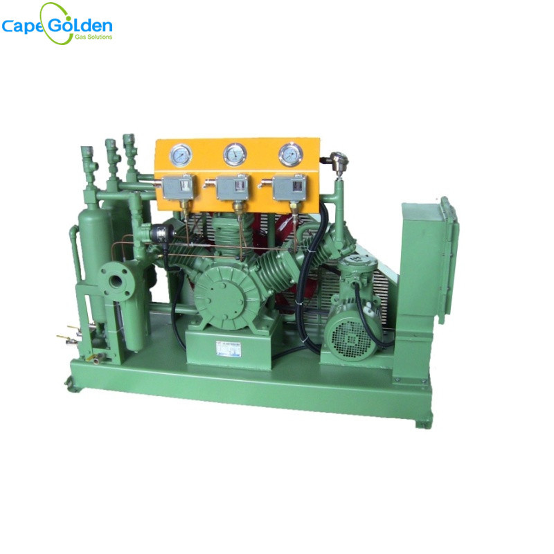 Wasserstoff-Kompressor-Industriegas-Kompressor 40Nm3/h 0.7barg 15KW 415V 50Hz