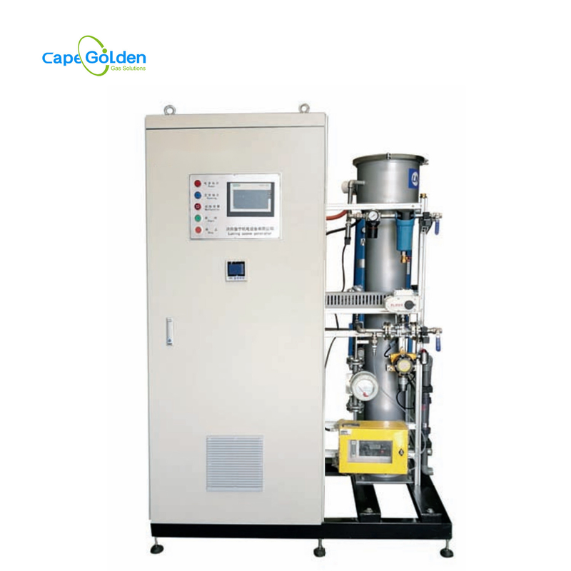 Ozon-Generator-Abwasserbehandlungs-industrielle Kabeljau-Verminderung 4kg 5kg