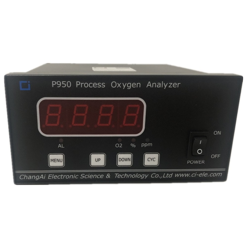 SAUERSTOFF-Reinheits-Analysator-elektrochemischer Sensor-O2-Reinheits-Analysator RS232 P950 Prozess